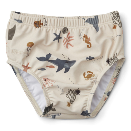 Liewood® Pantalon de bain bébé Anthony Sea Creature/Sandy Mix 56/62