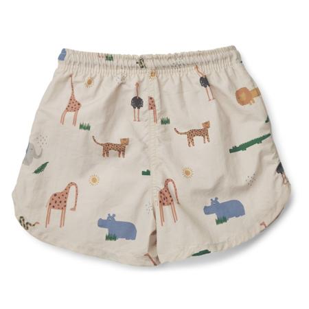  Liewood® Shorts de bain enfant Aiden Safari Sandy Mix