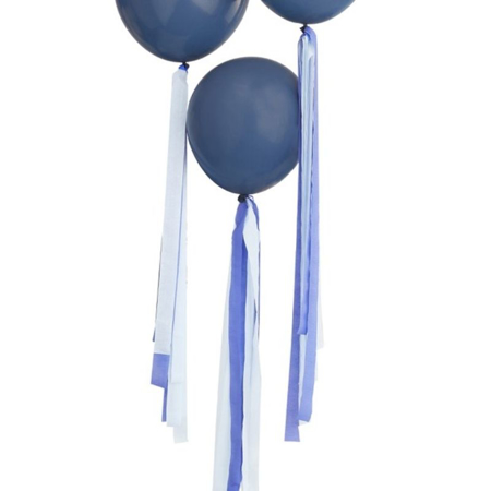 Ginger Ray® Ruban en papier pour ballons, Blue