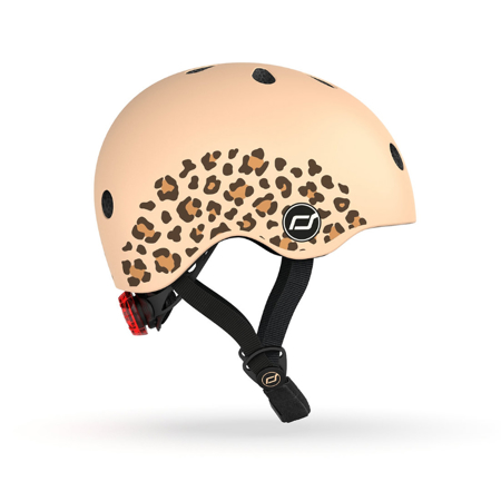 Scoot & Ride® Casque enfant XXS-S (45-51cm) Leopard