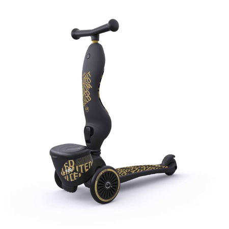 Scoot & Ride® Scooter/Trottinette 1 Black&Gold Limited Edition
