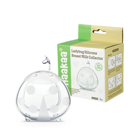 Haakaa® Collecteur de lait maternel en silicone Ladybug 40ml