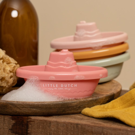 Photo de Little Dutch® Bateaux de bain empilables Pink