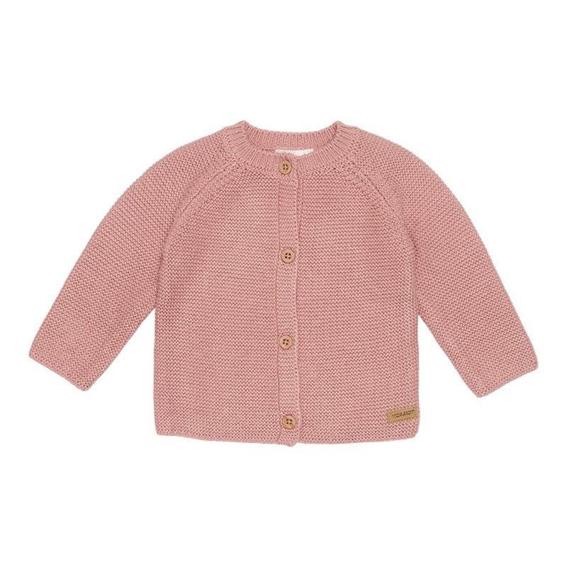Photo de Little Dutch® Cardigan en tricot Vintage Pink (74)