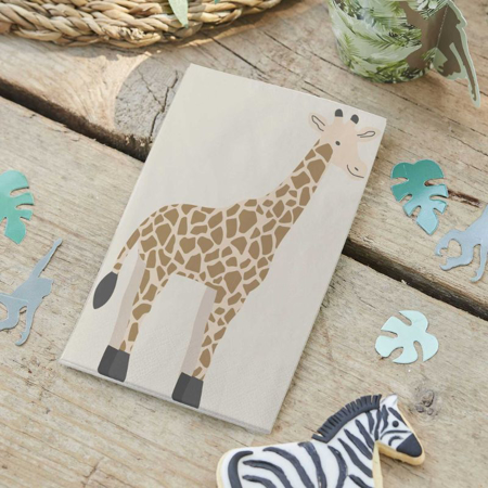 Photo de Ginger Ray® Serviettes en papier Giraffe