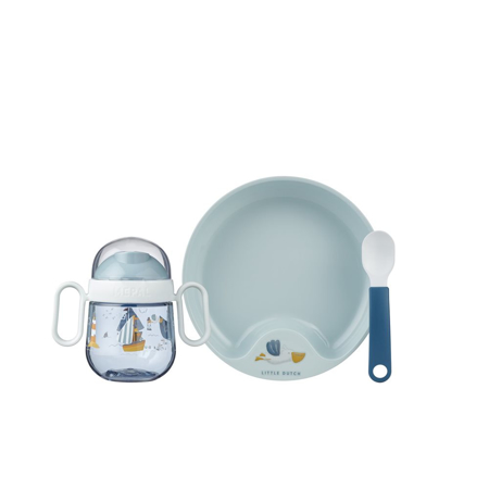 Photo de Little Dutch® Set de vaisselle pour bébé ,3 pièces, Sailors Bay