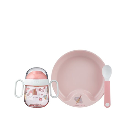 Photo de Little Dutch® Set de vaisselle pour bébé ,3 pièces, Flowers & Butterflies