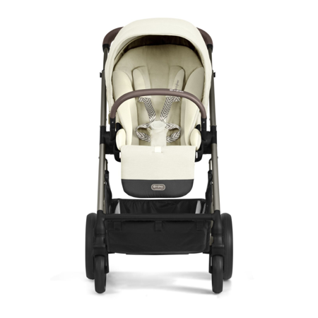 Cybex® Poussette Balios S Luxe (0-22 kg) Seashell Beige (Cadre Taupe)