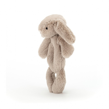 Photo de Jellycat® Doudou/Couverture Bashful Beige Bunny Grabber 18cm