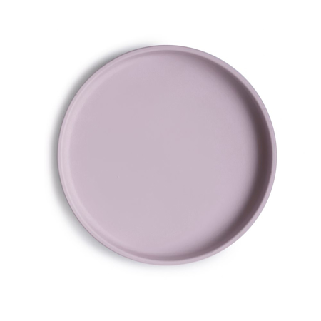 Photo de Mushie® Assiette ventouse en silicone - Soft Lilac