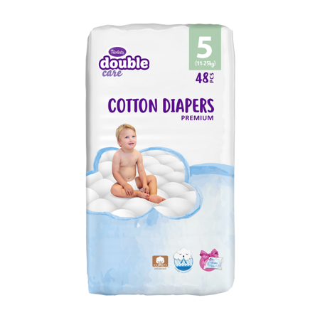 Violeta® Couches Cotton Premiuim 5 (11-25 kg) 48 pièces