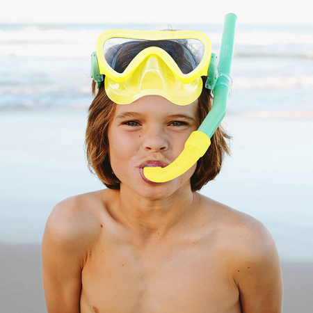Photo de SunnyLife® Ensemble de plongée avec tuba pour enfants (EU 35-38) Sea Seeker Ocean