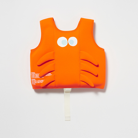 SunnyLife® Gilet de natation 2-3A Sonny the Sea Creature Neon Orange