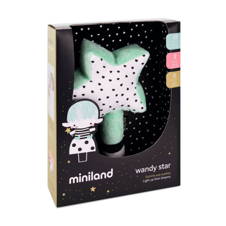 Photo de Miniland® Doudou musical Wandy Star