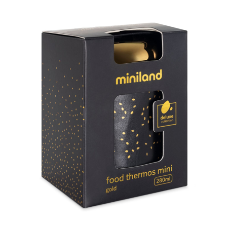 Photo de Miniland® Thermos Mini Deluxe Gold 280ml