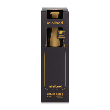 Photo de Miniland® Bouteille isotherme Deluxe 500ml Gold 