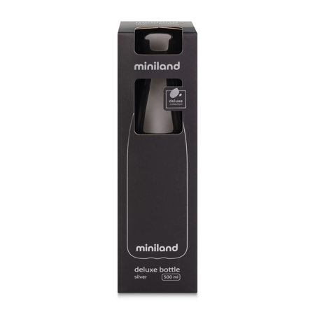 Photo de Miniland® Bouteille isotherme Deluxe 500ml Silver