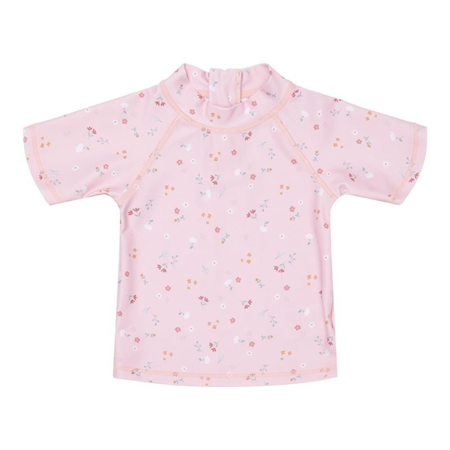 Photo de Little Dutch® T-Shirt de bain avec protection UV Little Pink Flowers