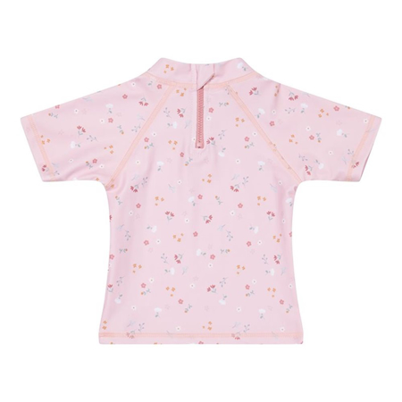 Little Dutch® T-Shirt de bain avec protection UV Little Pink Flowers