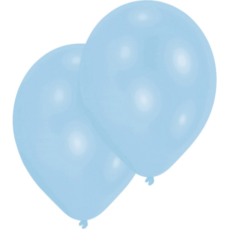 Photo de Amscan® 10 Ballons en latex  27,5 cm Powder Blue