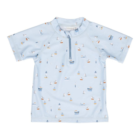 Photo de Little Dutch® T-shirt de bain avec protection UV Sailors Bay Blue
