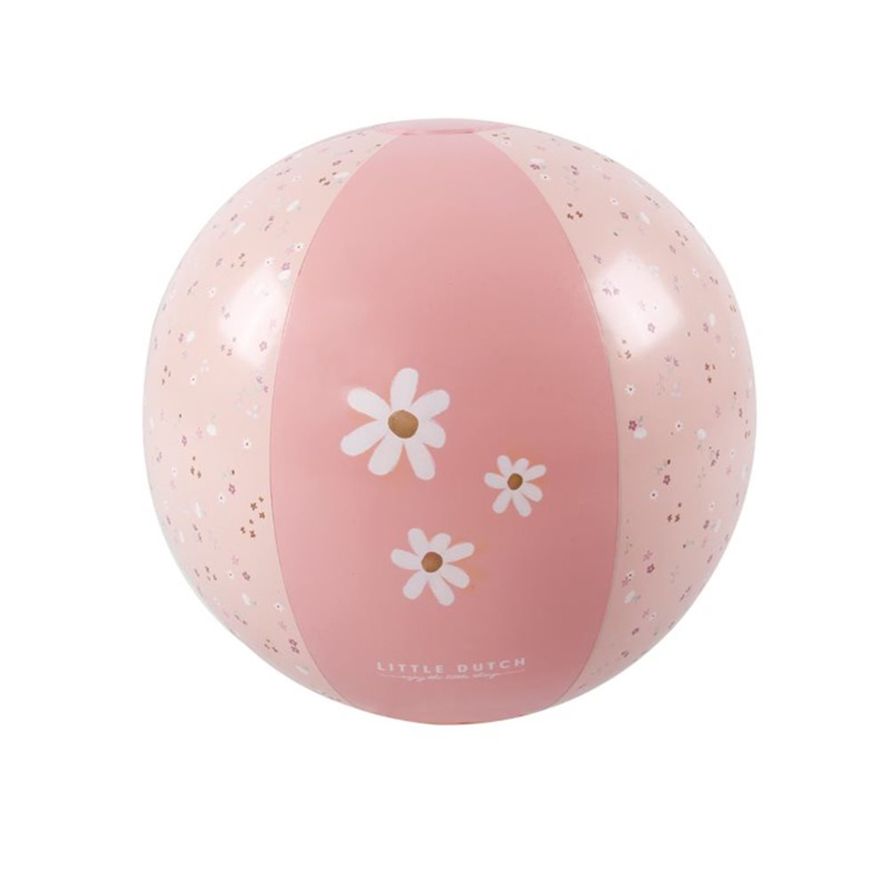 Photo de Little Dutch® Ballon de plage Little Pink Flowers 35cm