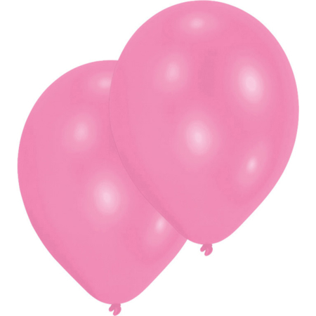 Photo de Amscan® 10 Ballons en latex  27,5 cm New Pink