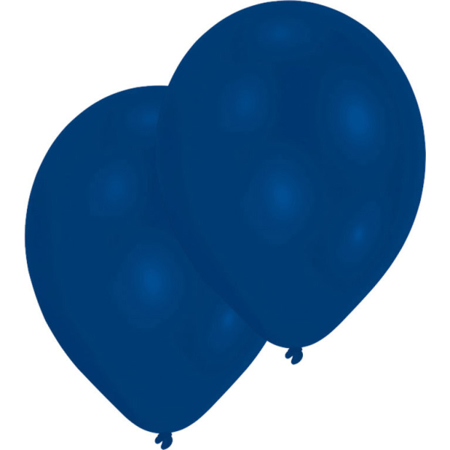 Photo de Amscan® 10 Ballons en latex  27,5 cm Blue