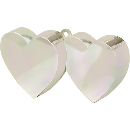 Amscan® Poids pour ballon Coeur 170g Iridescent