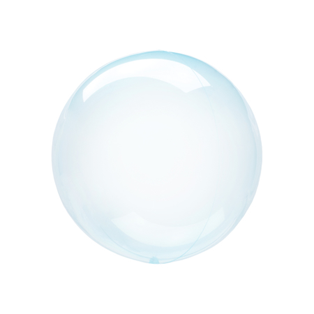 Photo de Amscan® Ballon rond Crystal Clearz™ (30 cm) Petite Blue