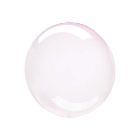 Photo de Amscan® Ballon rond Crystal Clearz™ (30 cm) Petite Light Pink