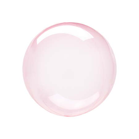 Photo de Amscan® Ballon rond Crystal Clearz™ (30 cm) Petite Dark Pink
