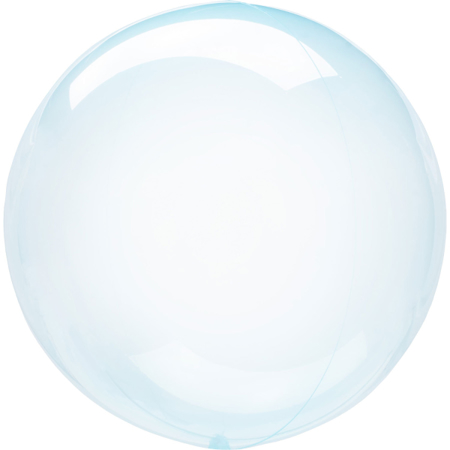 Photo de Amscan® Ballon rond  Crystal Clearz™ (46 cm) Petite Blue