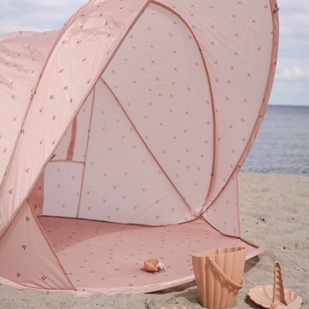 Konges Sløjd® Tente de plage avec protection UV 50+ Cherry