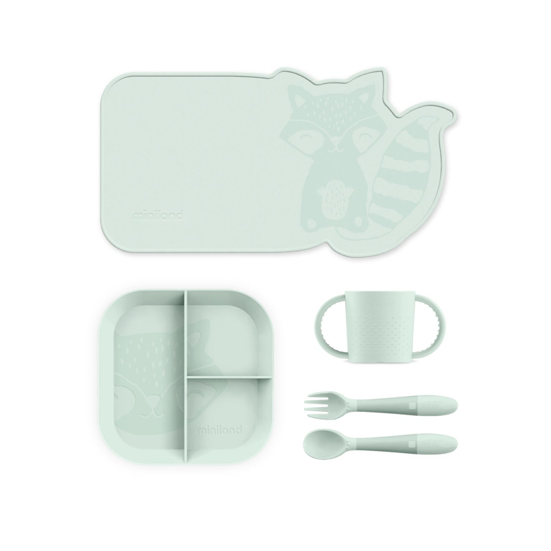 Photo de Miniland® Set de vaisselles Mint