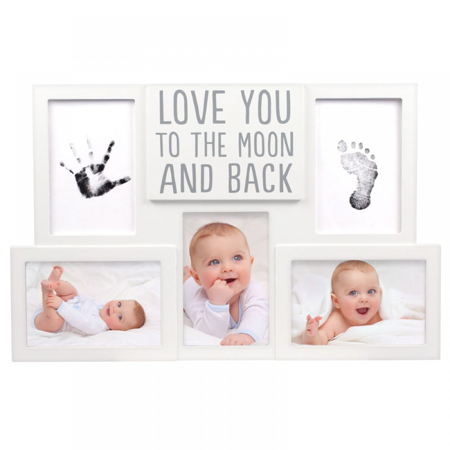 Photo de Pearhead® Cadre collage Babyprints Love you to the Moon and Back