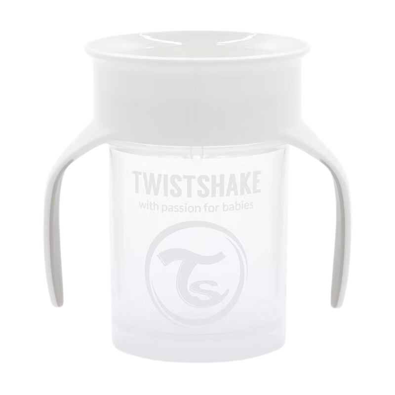 Photo de Twistshake® Gobelet 360 anti-dégâts 230ml - White