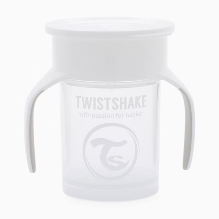 Twistshake® Gobelet 360 anti-dégâts 230ml - White