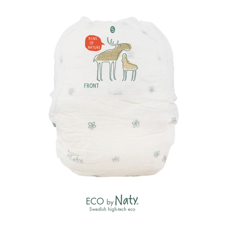 Eco by Naty® Couche à enfiler Taille 5 (12-18 kg) 20 piéces.