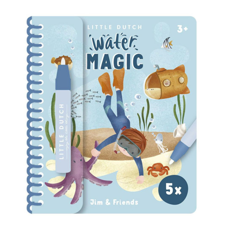 Photo de Little Dutch® Livre de magie aquatique Jim & Friends