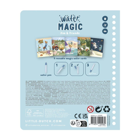 Photo de Little Dutch® Livre de magie aquatique Jim & Friends