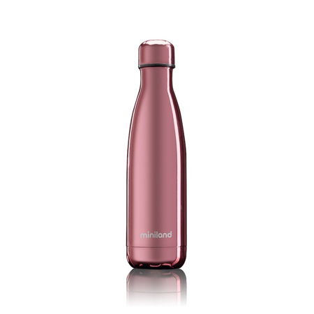 Photo de Miniland® Bouteille isotherme Deluxe 500ml Rose