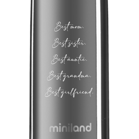 Photo de Miniland® Thermos Deluxe Silver 500ml