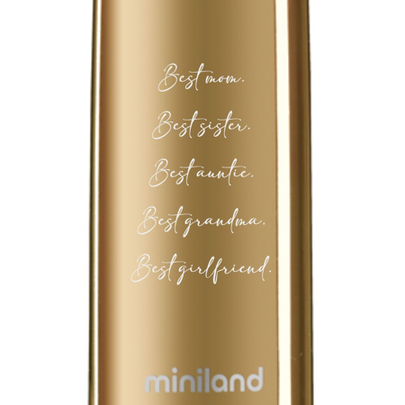 Photo de Miniland® Thermos Deluxe Gold 500ml