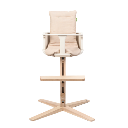 Froc® Coussin de chaise haute PEAK - White/Brown