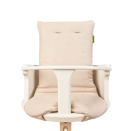 Photo de Froc® Coussin de chaise haute PEAK - White/Brown