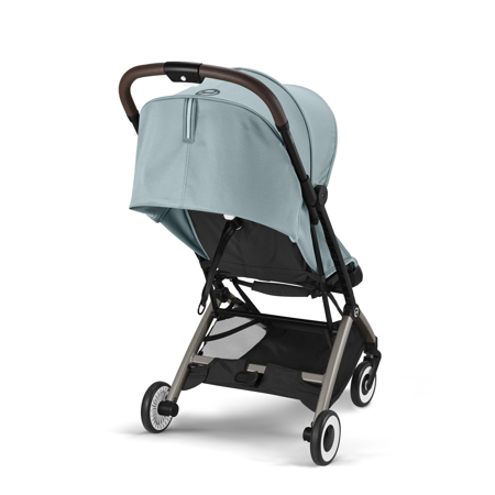 Photo de Cybex® Poussette Orfeo (0-22kg) Stormy Blue (Taupe Frame)