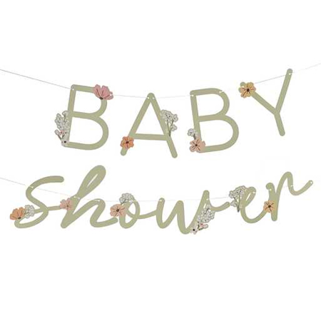 Photo de Ginger Ray® Girlande Baby Shower Floral 