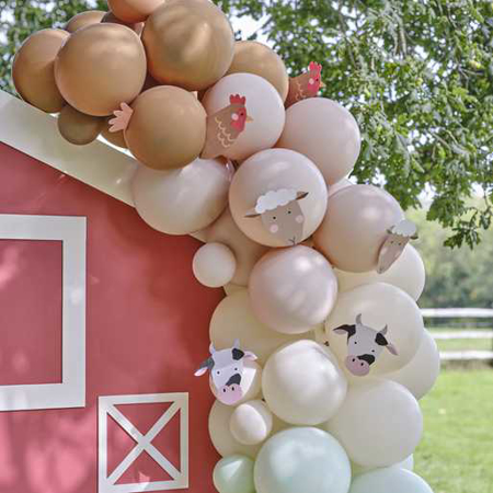 Photo de Ginger Ray® Kit d'Arche en ballons Farm Animals
