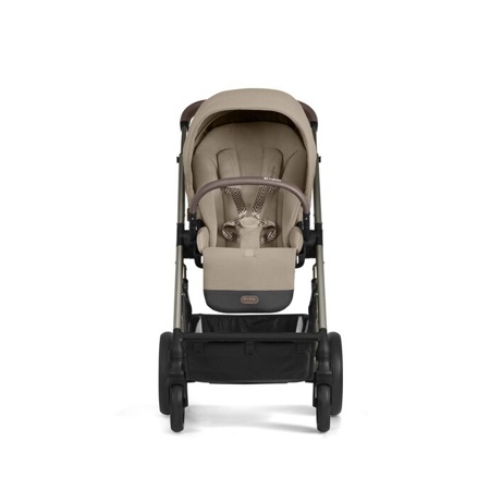 Cybex® Poussette Balios S Luxe (0-22 kg) Almond Beige (Taupe Frame)